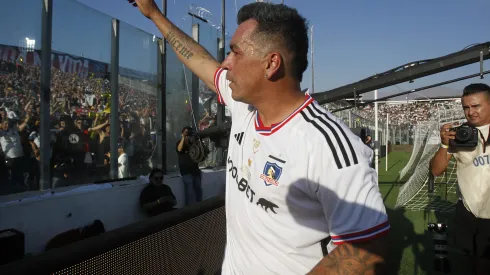 Esteban Paredes espera que lleguen los goles para Colo Colo (Foto: Photosport)
