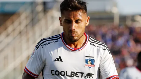 Marcos Bolados estuvo en el banco de suplentes de Colo Colo ante el América MG (Foto: Photosport)
