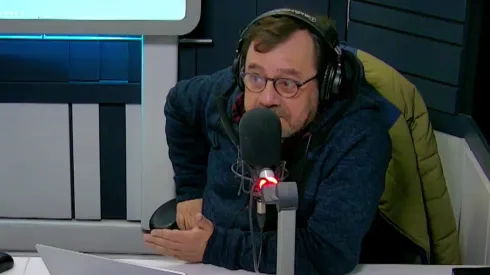 Díaz perdió la paciencia en el programa Los Tenores de ADN Deportes.