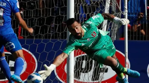 La mejor atajada de Galindez en la U