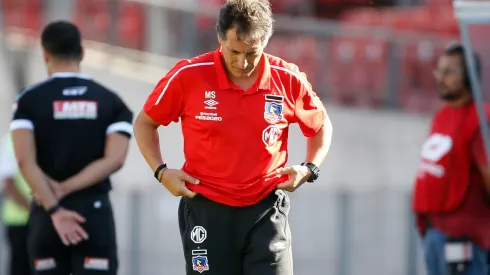 Mario Salas se refiere a su paso por Colo Colo (Foto: Photosport)

