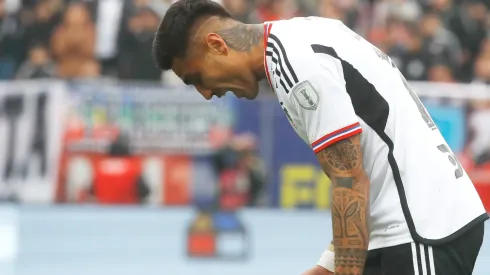 Darío Lezcano tuvo la opción en Colo Colo, pero no controló de buena forma (Foto: Photosport)
