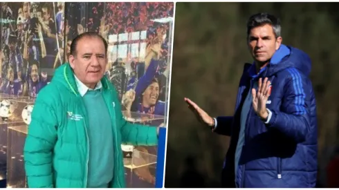 El recordado ex DT de la U se las canta clarita a Pellegrino.
