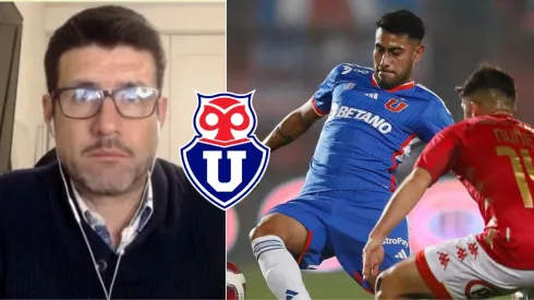 Francisco Eguiluz le cayó con todo a Emmanuel Ojeda en la Universidad de Chile
