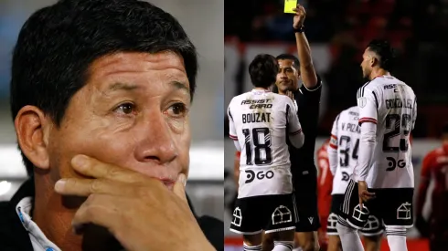 Jaime Vera lamenta el empate de Colo Colo ante Ñublense (Foto: Photosport)
