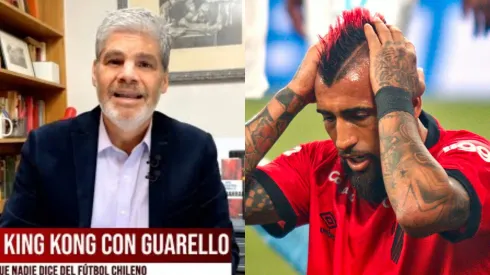 Guarello hizo revelaciones y le dejó un advertencia a Arturo Vidal.
