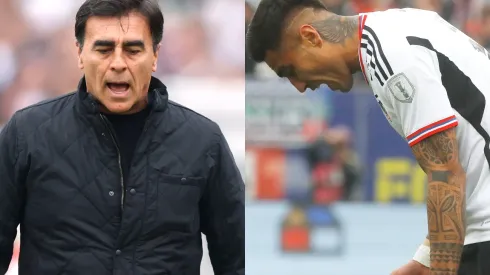 Darío Lezcano se lanzó contra Gustavo Quinteros (Foto: Photosport)
