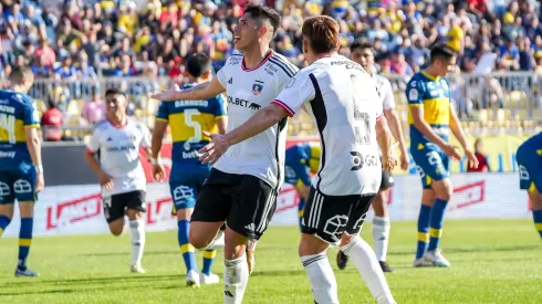 Carlos Palacios fue fundamental en el triunfo de Colo Colo ante Everton (Foto: Guille Salazar)
