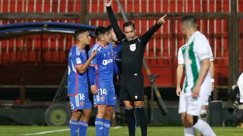 Nicolás Guerra fue expulsado en la derrota de la Universidad de Chile ante O'Higgins (Foto: Photosport)
