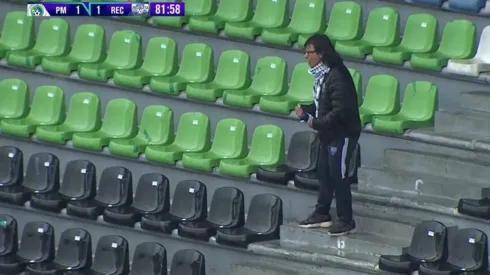 El hincha solitario que alentó a Recoleta en Puerto Montt