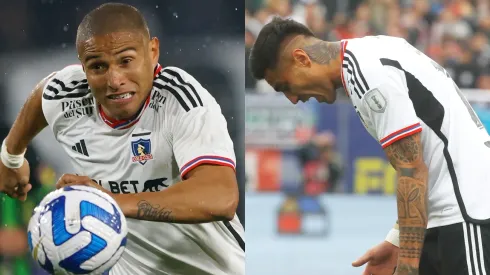 Leandro Benegas y Darío Lezcano quedaron relegados en el Cacique ante Coquimbo Unido (Foto: Photosport)
