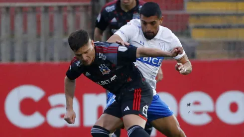 Futbol, Universidad Catolica vs Colo Colo.<br />
Final regional ida, Copa Chile 2023.<br />
El jugador de Colo Colo Leonardo Gil es fotografiado durante el partido de Copa Chile contra Universidad Catolica disputado en el estadio Santa Laura en Santiago, Chile.<br />
16/08/2023<br />
Marcelo Hernandez/Photosport
Football, Universidad Catolica vs Colo Colo.<br />
Regional Final, 2023 Copa Chile.<br />
Colo Colo's player Leonardo Gil is pictured during the Copa Chile match against Universidad Catolica at the Santa Laura stadium in Santiago, Chile.<br />
16/08/2023<br />
Marcelo Hernandez/Photosport
