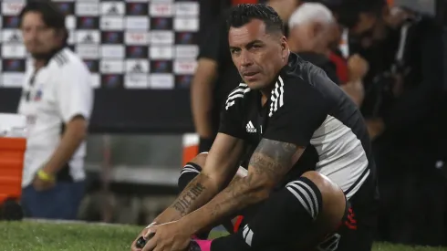 Patricio Toledo no está de acuerdo con las palabras de Esteban Paredes (Foto: Photosport)
