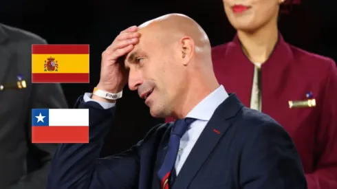 SYDNEY, AUSTRALIA – AUGUST 20: Luis Rubiales,President of Spain's football federation during the FIFA Women's World Cup Australia & New Zealand 2023 Final match between Spain and England at Stadium Australia on August 20, 2023 in Sydney, Australia. (Photo by Marc Atkins/Getty Images,)