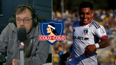 Danilo Díaz aconseja a Jordhy Thompson en Colo Colo
