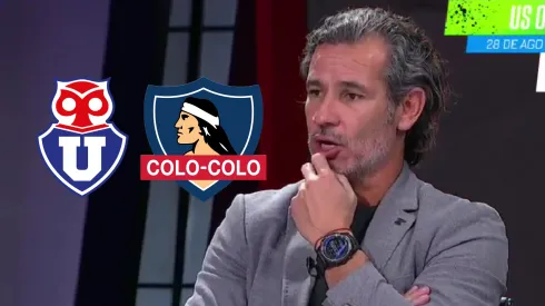 Dante Poli no le ve ninguna opción a la U ante Colo Colo.
