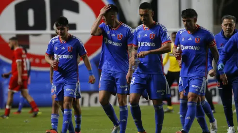 Pellegrino golpea la mesa en Universidad de Chile.
