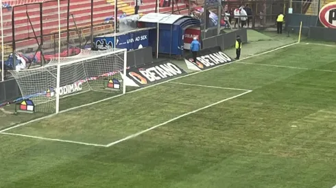 El Superclásico está a horas de disputarse y así luce la cancha en Independencia.
