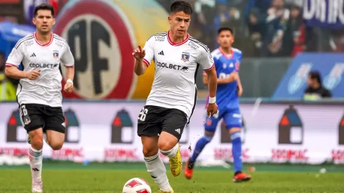 Matías Moya volvió a sumar minutos en Colo Colo (Foto: Guille Salazar)
