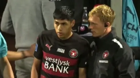 Debutó Darío Osorio en el Midtjylland