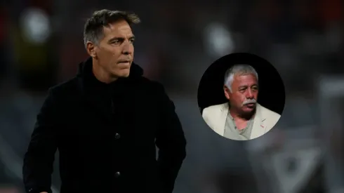 Caszely repasó a Eduardo Berizzo por la lesión de Arturo Vidal.

