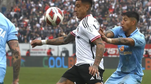 Darío Lezcano queda fuera del partido de Colo Colo ante Deportes Copiapó (Foto: Photosport)