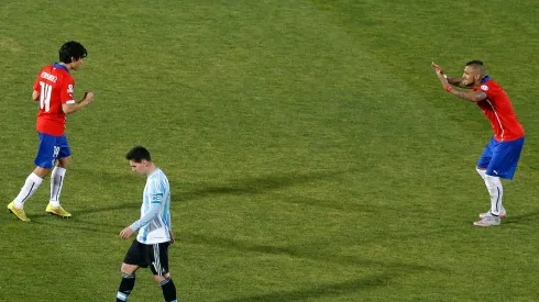 Arturo Vidal revela el diálogo que tuvo con Matías Fernández (Foto: Photosport)
