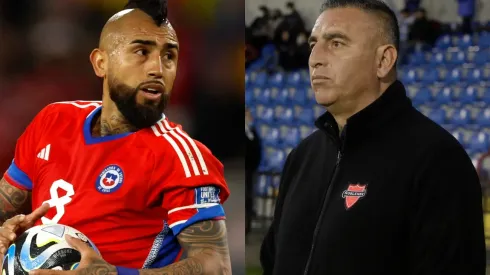 Arturo Vidal se refiere a Jaime García (Foto: Photosport)
