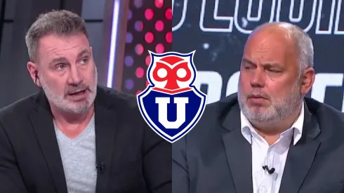 Barti y Esnaola se muestran los dientes debatiendo sobre Universidad de Chile.
