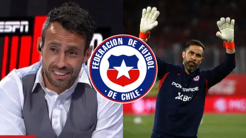 Valdivia reaccionó a las palabras de Claudio Bravo.
