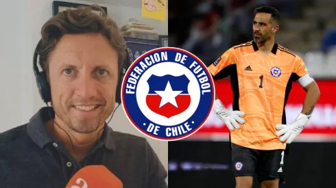 Pancho Sagredo golpeó la mesa por Claudio Bravo.
