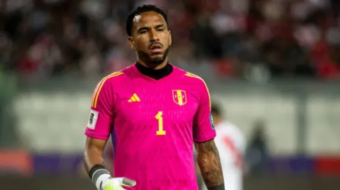 LIMA, PERU – SEPTEMBER 12: Pedro Gallese Goalkeeper of Peru during the FIFA World Cup 2026 Qualifiers match between Peru and Brazil at Estadio Nacional de Lima on September 12, 2023 in Lima, Peru. (Photo by Martin Fonseca/Eurasia Sport Images/Getty Images)
