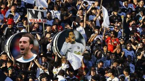 Godín quedó loco con el Estadio Monumental.
