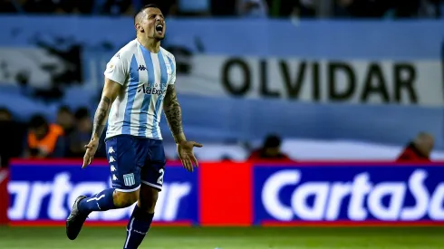 Emiliano Vecchio volvió a jugar con Racing Club (Foto: Getty)
