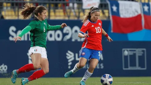 La Roja Femenina cayó ante México (Foto: Carlos Parra, Federación de Fútbol de Chile)