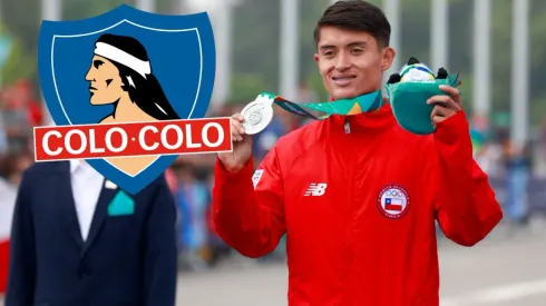 El medallista panamericano confesó ser hincha de Colo Colo. (Foto: Santiago 2023 / Photosport)
