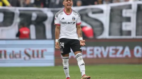 El joven atacante de Colo Colo podría perderse el reinicio del Campeonato Nacional.
