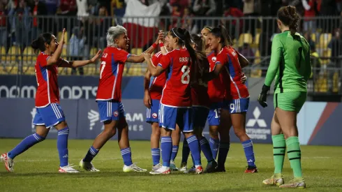 La Roja se instala en la final del fútbol femenino ((Foto de Raul Zamora/Santiago 2023 via Photosport)
