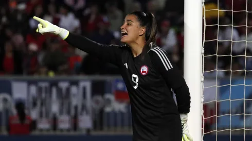 Cote Urrutia fue la arquera de la selección chilena femenina en la disputa por el oro panamericano.
