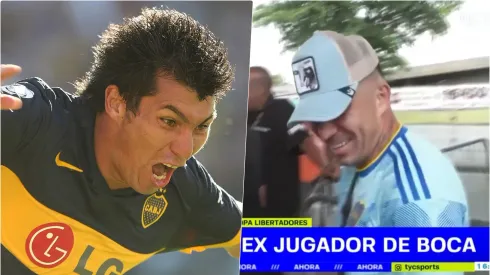 Gary Medel fue sorprendido con camiseta de Boca en la final de Libertadores

