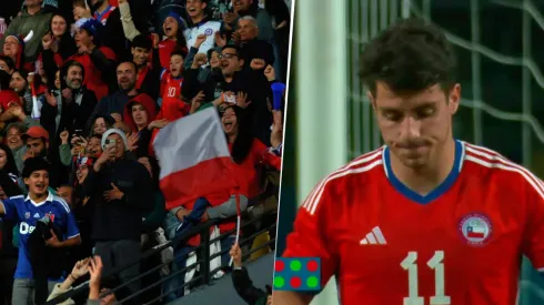 El delantero de Universidad Católica fue respaldado por los hinchas a diferencia de lo que se vivió en redes sociales.