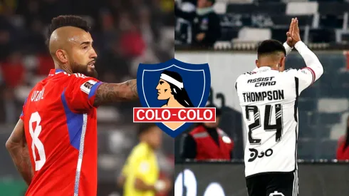 Vidal golpea la mesa por Thompson. 
