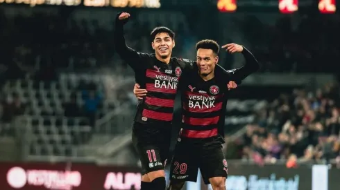 Video: Darío Osorio se adueña del "gol del mes" en el Midtjylland