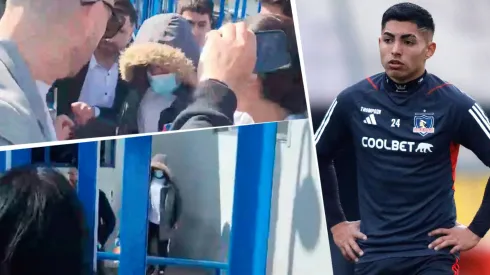 El delantero fue insultado en su salida de la cárcel Santiago 1