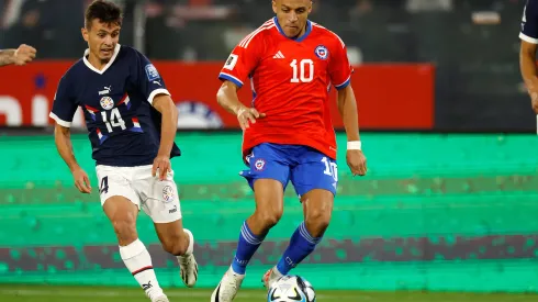 Chile enfrenta a Paraguay por las Eliminatorias Sudamericanas. (Foto: Andrés Pina/Photosport)
