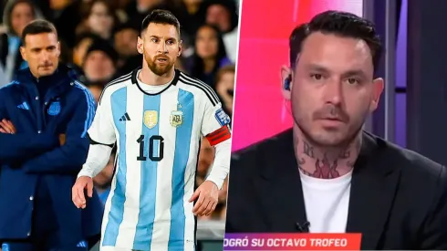 Scaloni salió en defensa de Messi y respondió a Pinilla