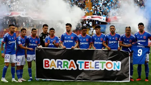 La formación de la U para enfrentar a Huachipato