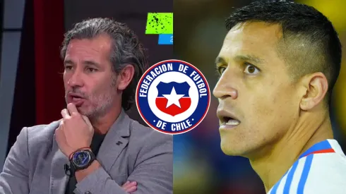 Dante Poli no quedó conforme con Alexis Sánchez.
