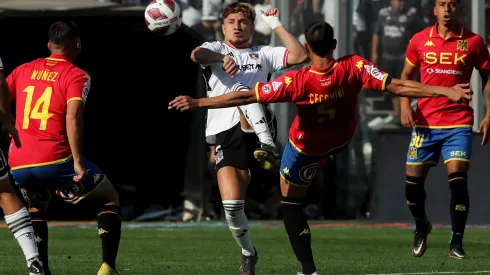 Colo Colo perdió ante Unión Española y se bajó de la lucha por el título. (Foto: Jonnathan Oyarzún/Photosport)
