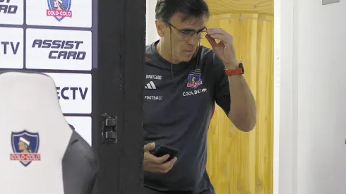 Gustavo Quinteros debe negociar la renovación de contrato en Colo Colo<br />
 (Foto: Photosport)
